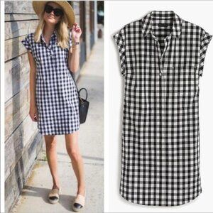 J.Crew ginham dress, size small
